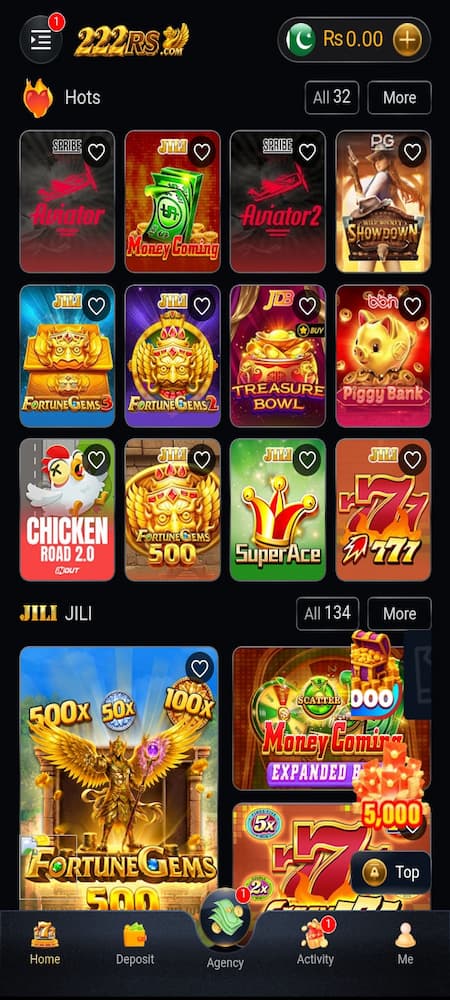 222RS Game download