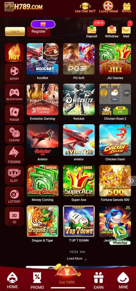 H789 Game download